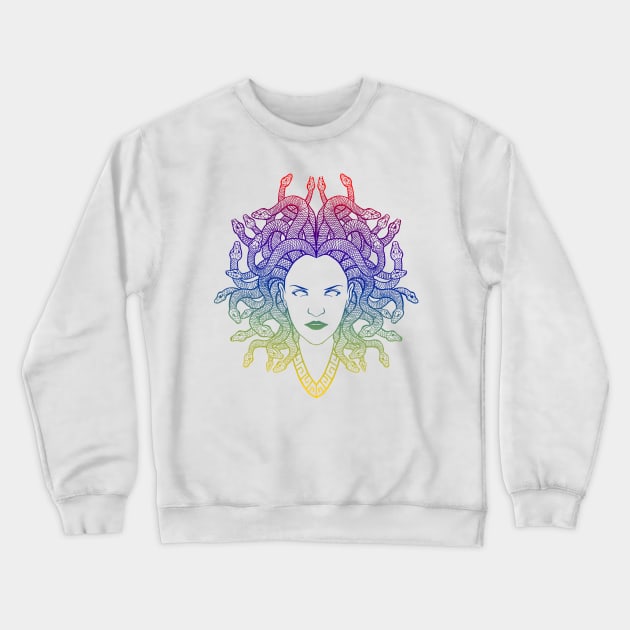 Medusa Crewneck Sweatshirt by elangkarosingo